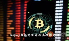 Gopay钱包中文名及其功能介