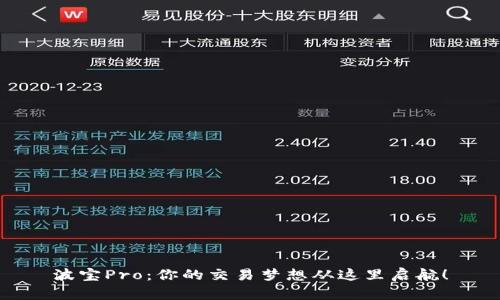 波宝Pro：你的交易梦想从这里启航！